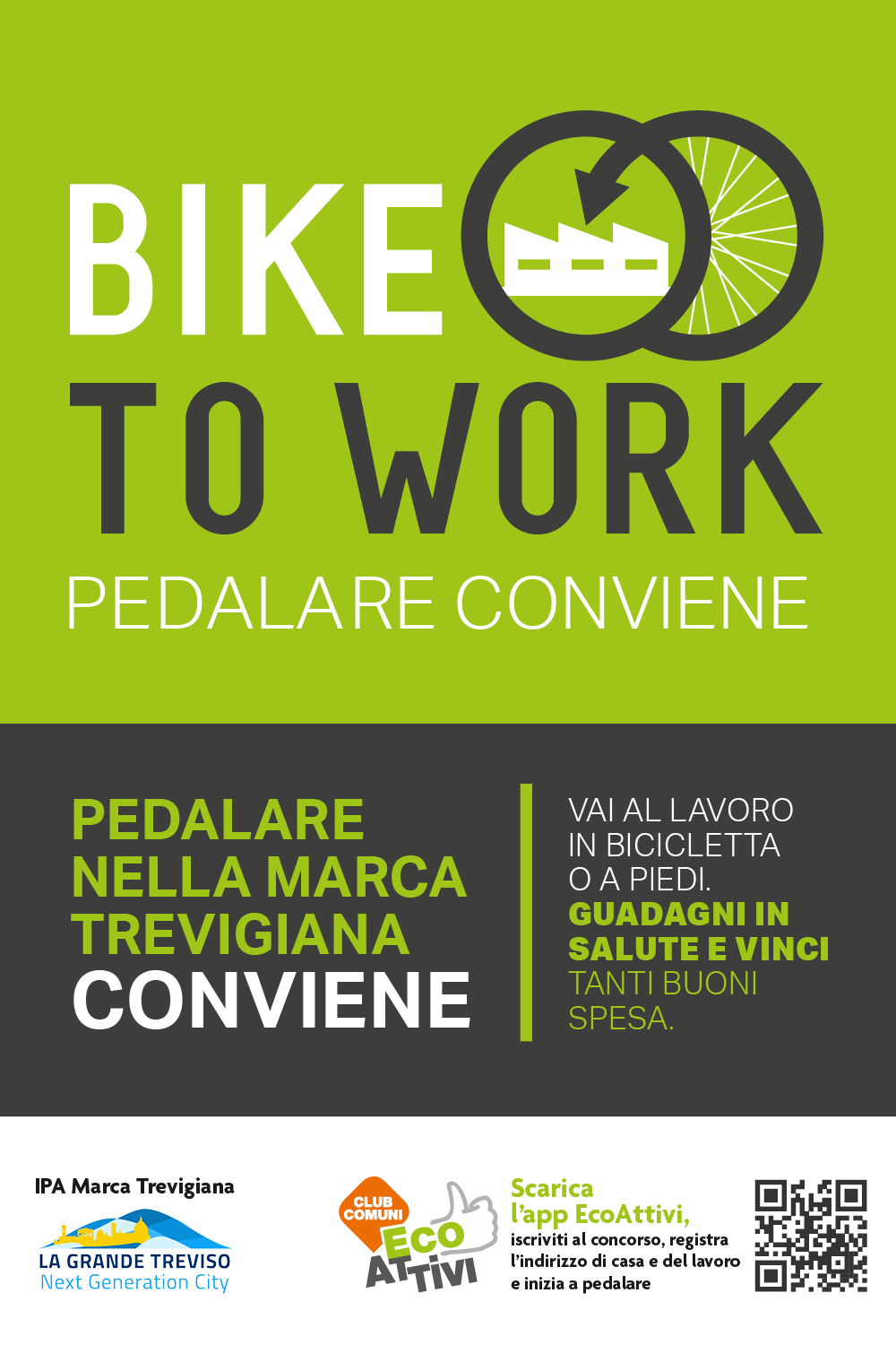 BIKE TO WORK 2024 incentivi per andare al lavoro in bici o a piedi