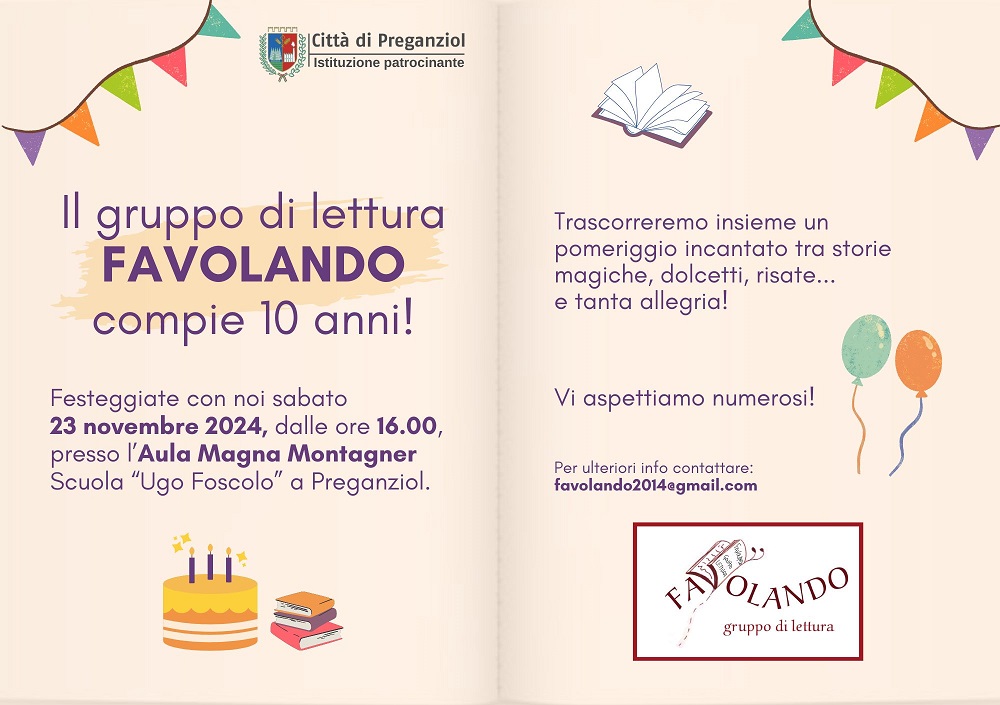 Gruppo di lettura: 10 anni di Favolando